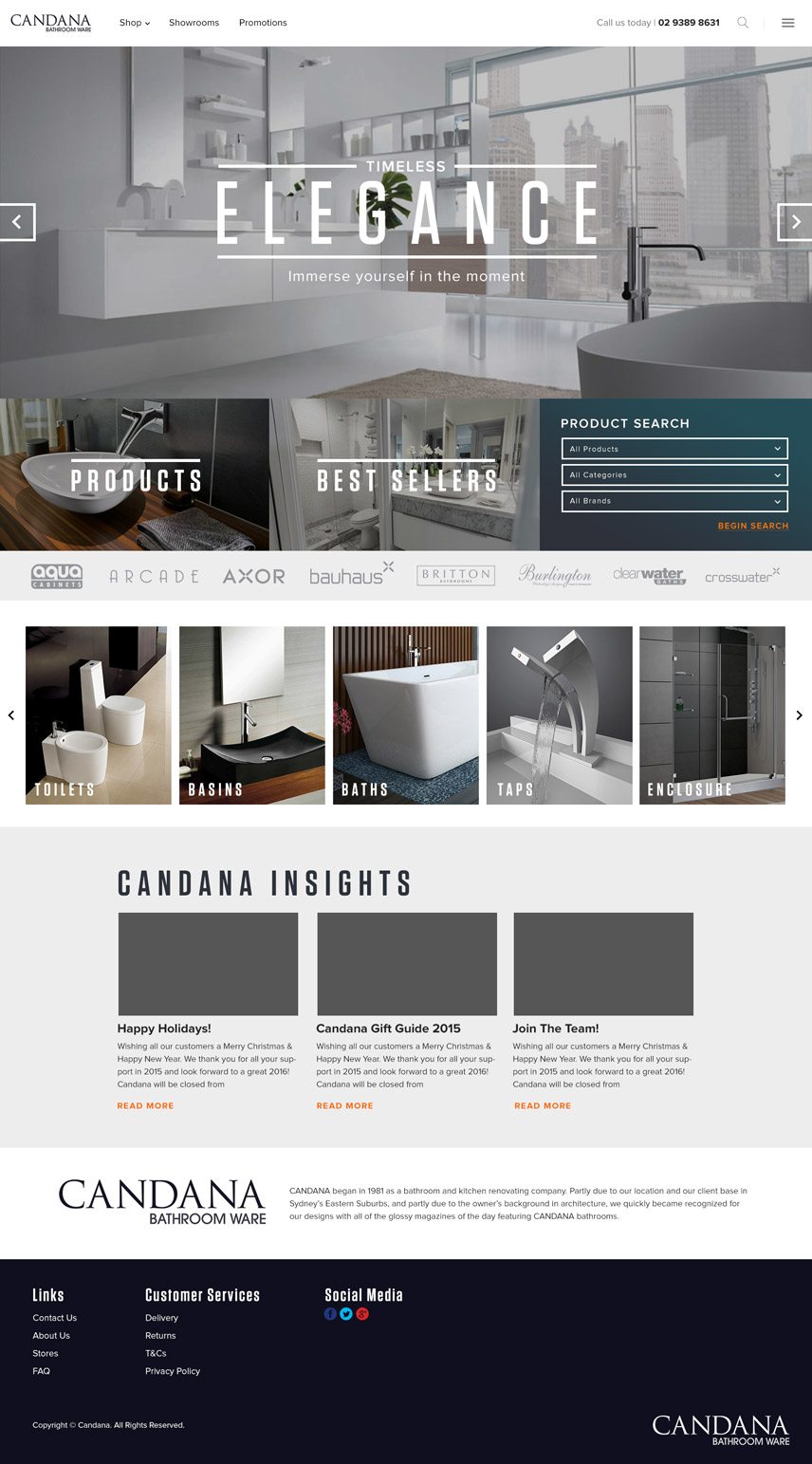 Candana Homepage