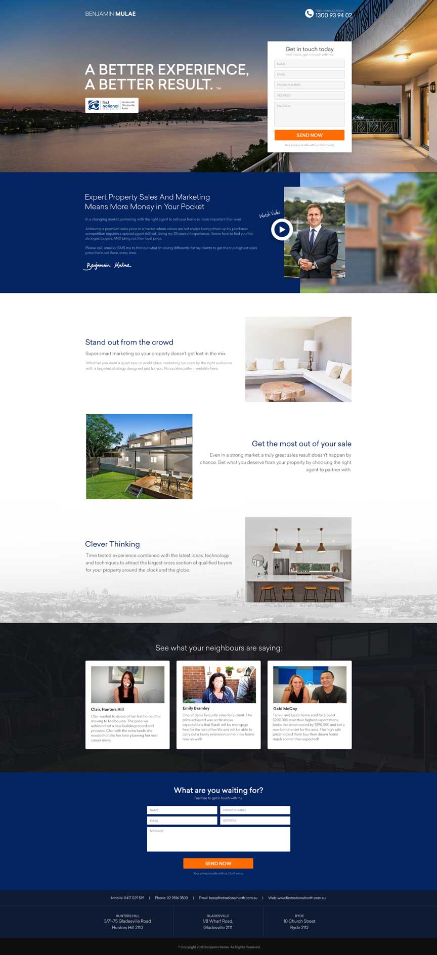 Henley Mulae web design
